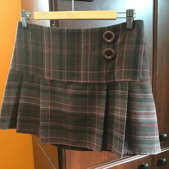 Pink & Grey mini skirt - Picture 5 of 5